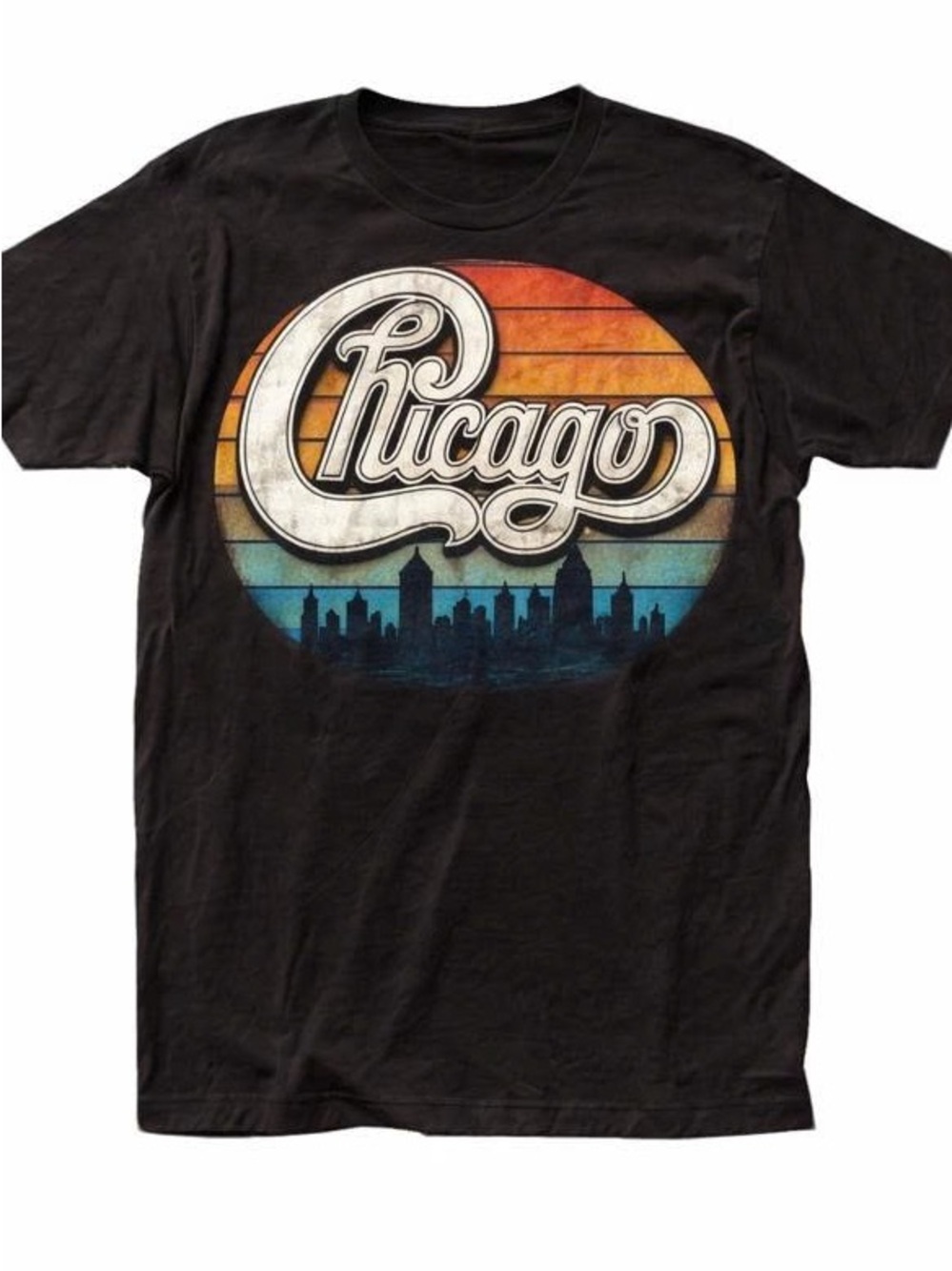Chicago Graphic T-Shirt - Black